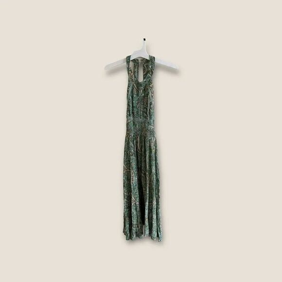 Ivory Bohemian Maxi Dress Size 6 - Picture 1 of 6
